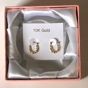 Gold vintage earring studs 10k solid gold save 90%